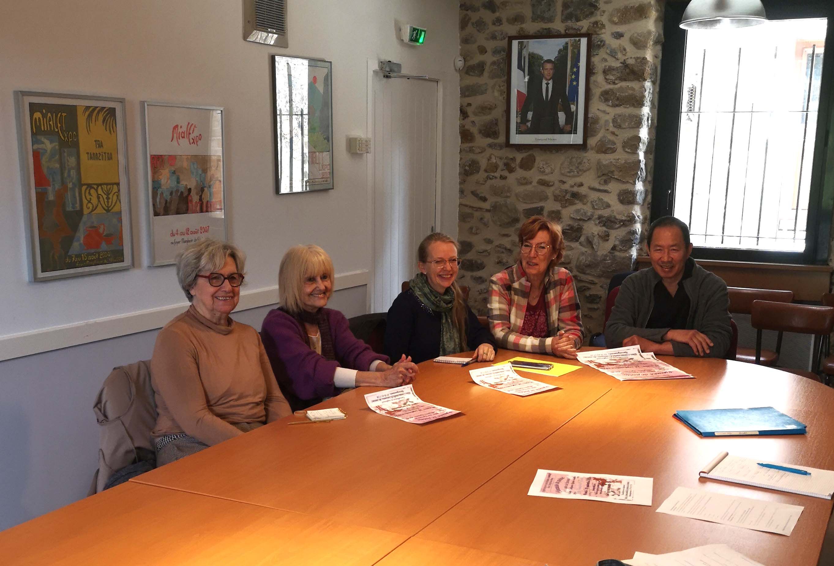 Quelques membres du comité d'organisation