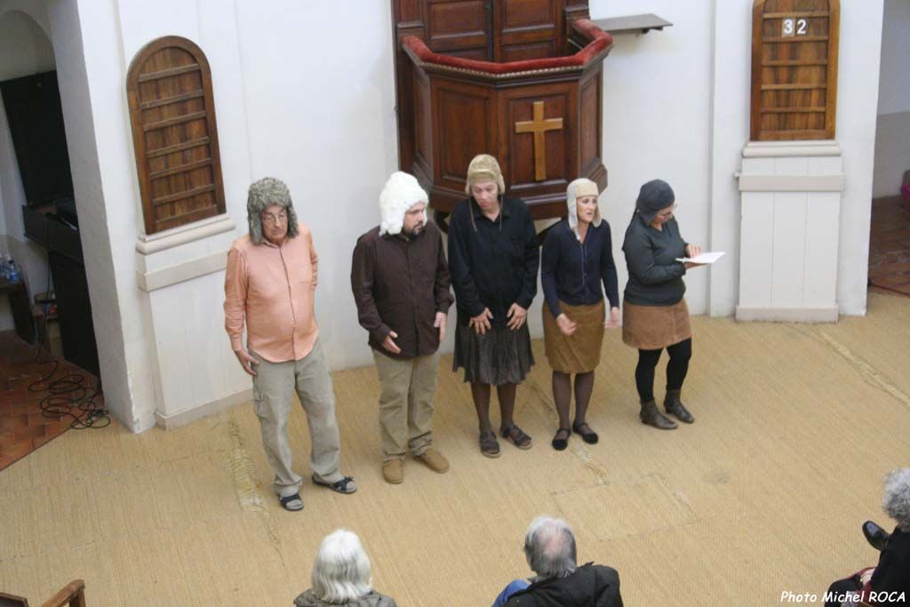 La troupe un peu déjantée