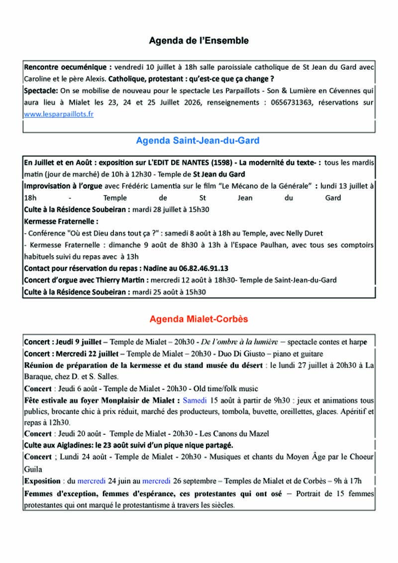 Agenda Juillet2