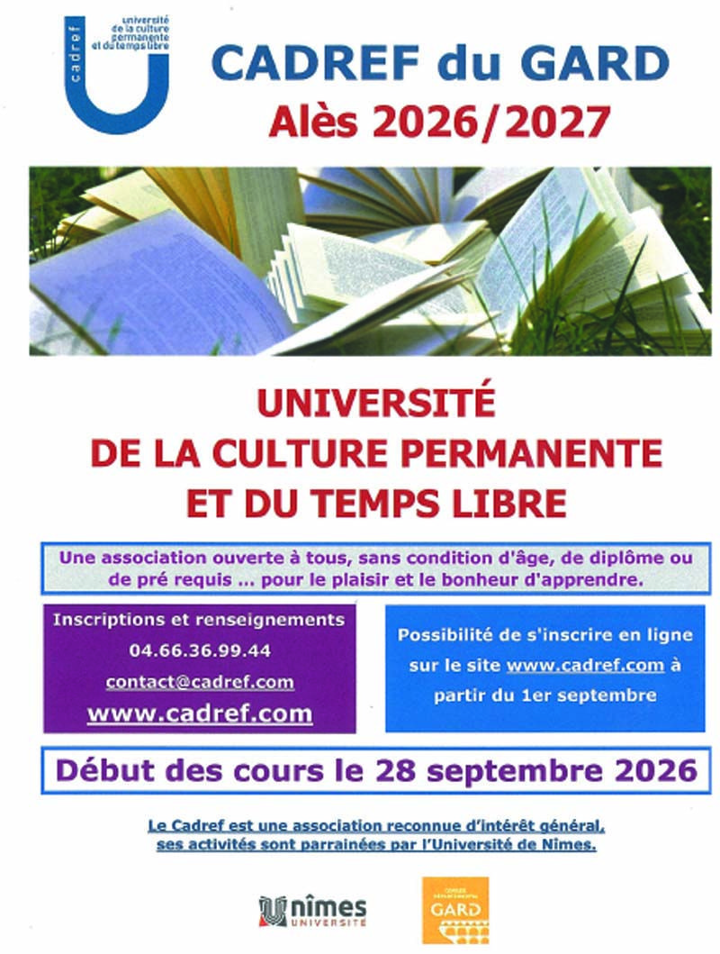 Programme CADREF 2