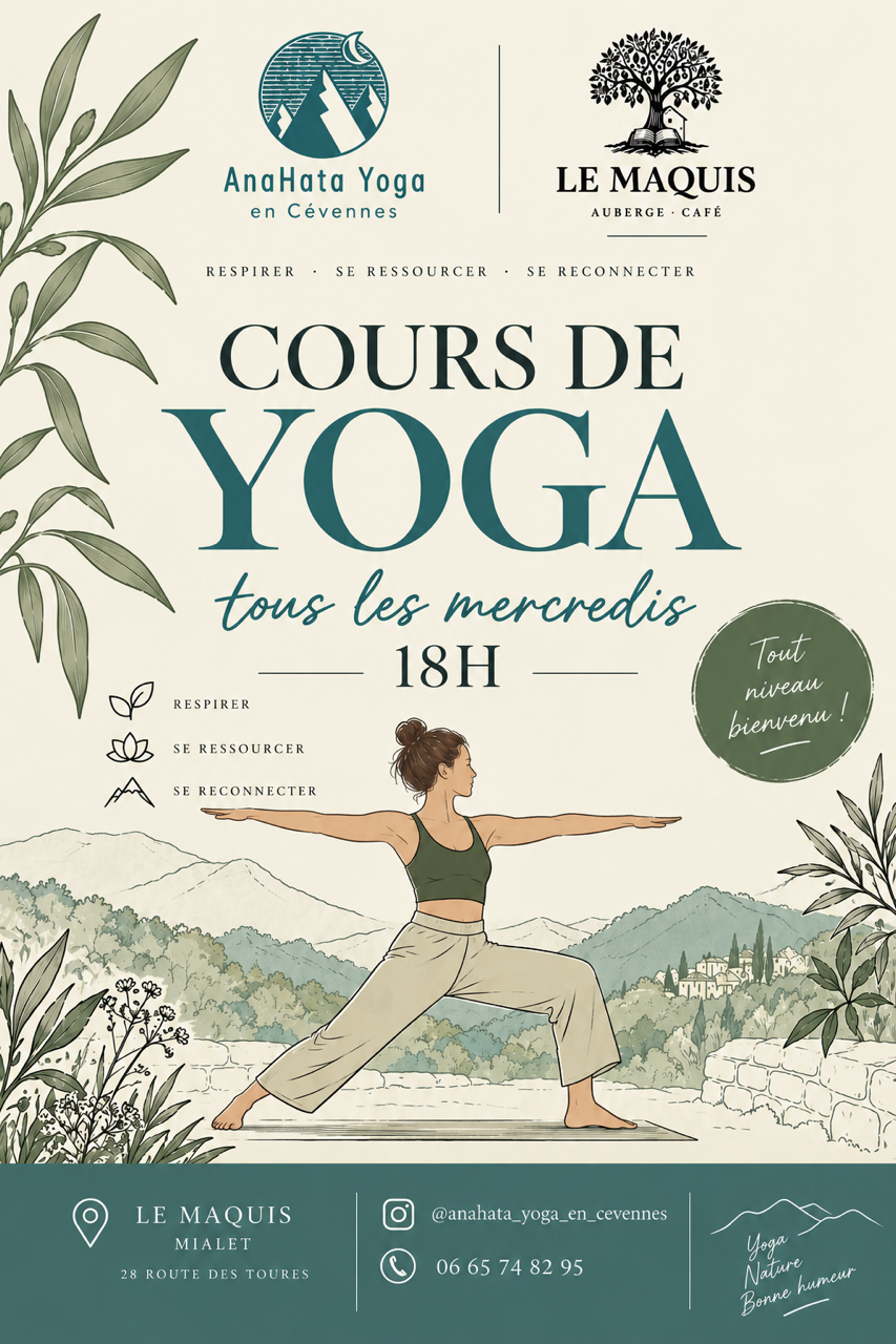 Affiche Yoga